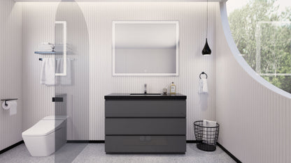Stanley 48" Freestanding Bathroom Vanity with Reinforced Acrylic Integrated Sink Top