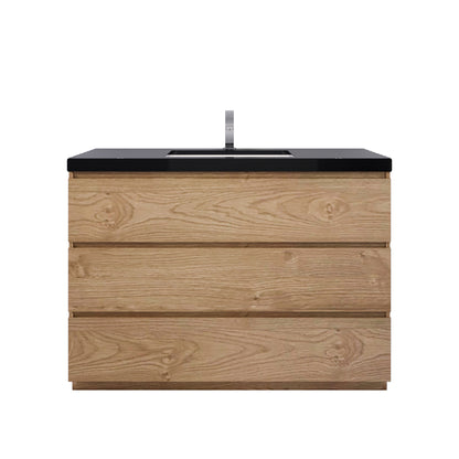Stanley 48" Freestanding Bathroom Vanity with Reinforced Acrylic Integrated Sink Top