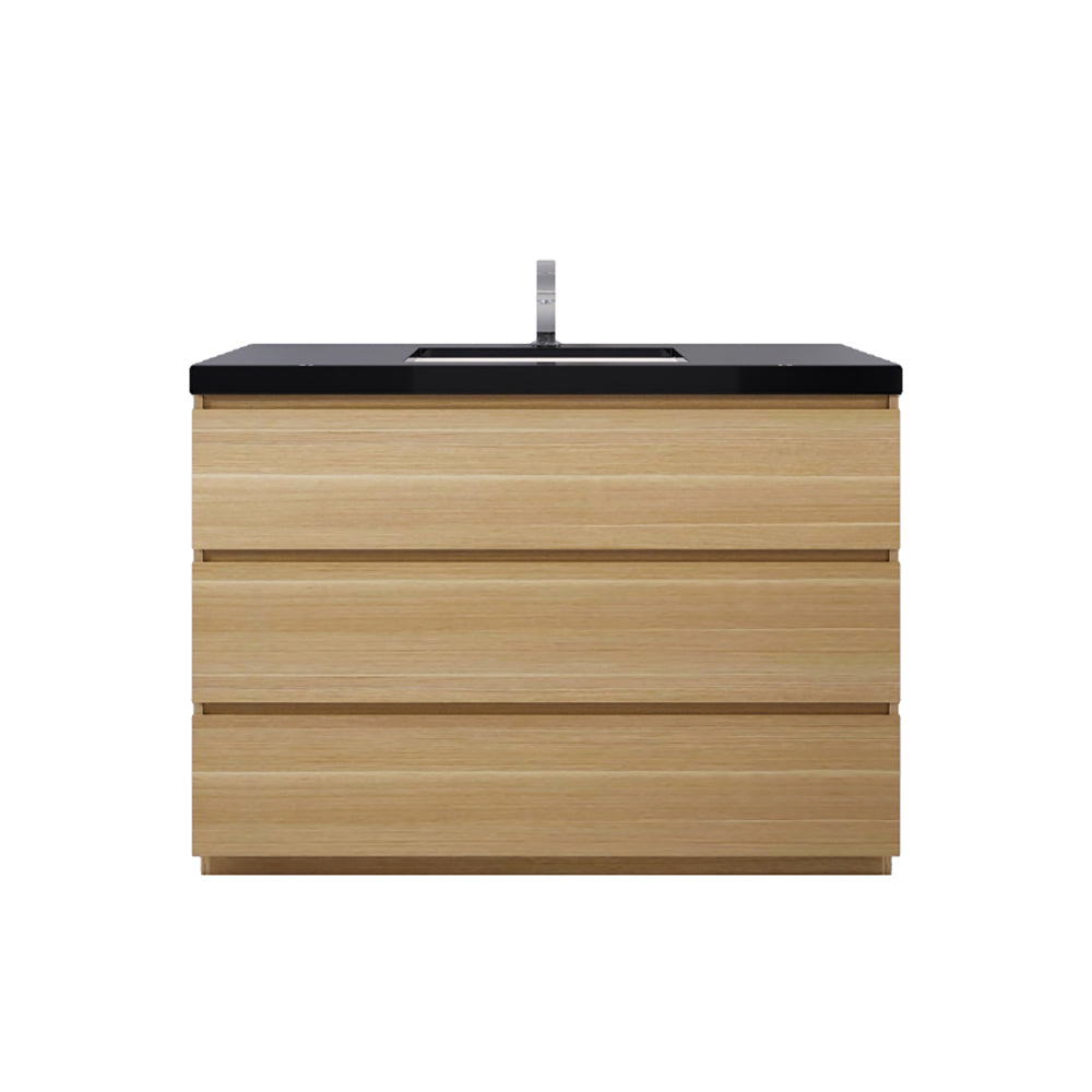 Stanley 48" Freestanding Bathroom Vanity with Reinforced Acrylic Integrated Sink Top