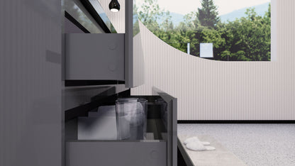 Stanley 60" Freestanding Bathroom Vanity with Reinforced Acrylic Integrated Sink Top