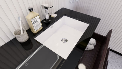Stanley 60" Freestanding Bathroom Vanity with Reinforced Acrylic Integrated Sink Top