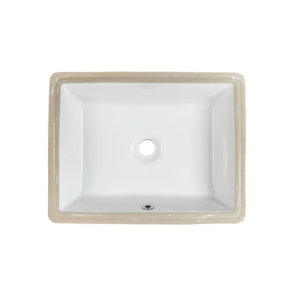 Chrysanthe Vitreous China ADA Undermount Bathroom Sink