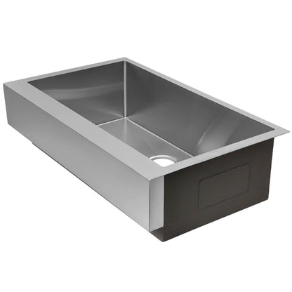 Felix 36" Stainless Steel Retrofit Apron / Farmhouse Kitchen Sink