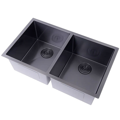 Kennedy 32" Stainless Steel Undermount Double Basin Kitchen Sink
