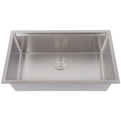 Kennedy 32" Stainless Steel Undermount Kitchen Sink with Workstation