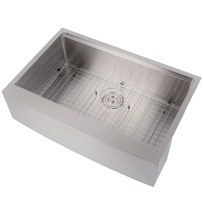 Ronny 33" Stainless Steel Apron / Farmhouse Workstation Kitchen Sink