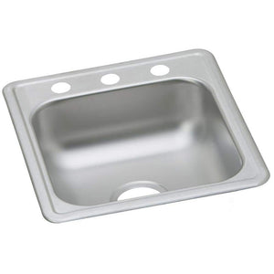 Lester 19" Stainless Steel Top Mount Bar Sink